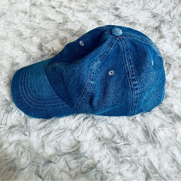 SHEIN Unisex Denim Blue Jean Adjustable Baseball Cap Hat One Size - Picture 2 of 7
